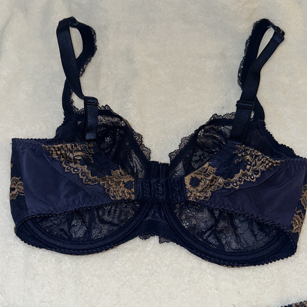 Like New - Prima Donna Neroli Balcony Bra 34F & Large Bottoms - Picture 6 of 8
